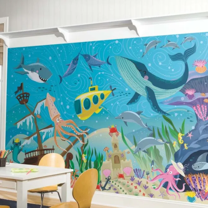 Underwater Discovery Wall Mural