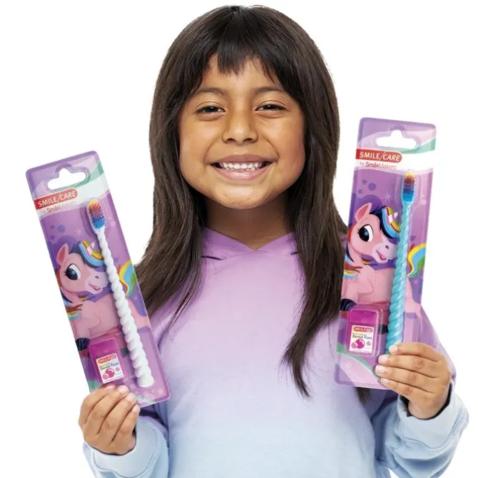 Unicorn Toothbrushes and Floss Kits