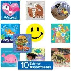 10 Unit Sticker Sampler