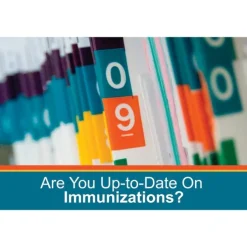 Up To Date Immunizations Recall Card