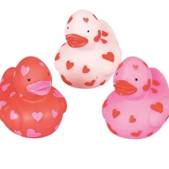 Valentine Heart Mini Rubber Ducks