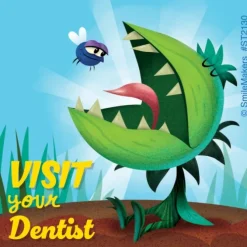 Venny the Dental Plant Stickers