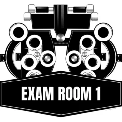 Vision Exam Wall Decal