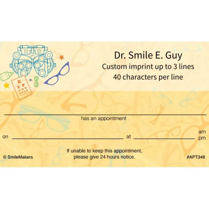 Vision Tools Appointment Cards