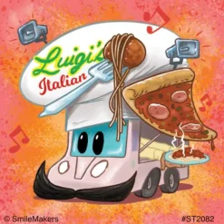 Wacky Food Truck Stickers