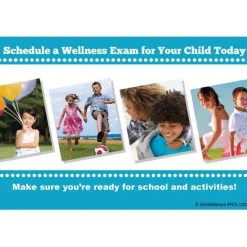 Well Child Exam Recall Cards