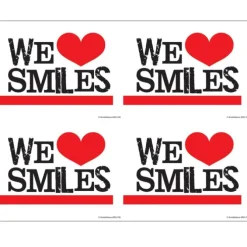 We Love Smiles Laser Cards