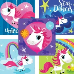 Whimsical Unicorn Stickers