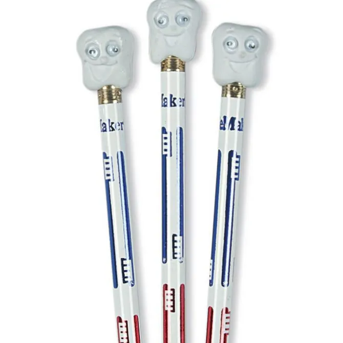 Wiggle Eye Tooth Eraser Pencil Toppers