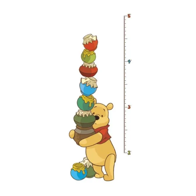 Winnie The Pooh Growth Chart Wall Decals