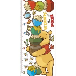 Winnie The Pooh Growth Chart Wall Decals