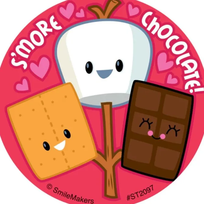 Winter S'mores Stickers