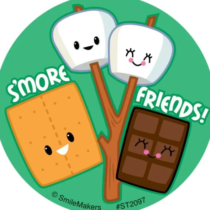 Winter S'mores Stickers