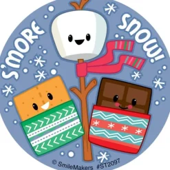 Winter S'mores Stickers