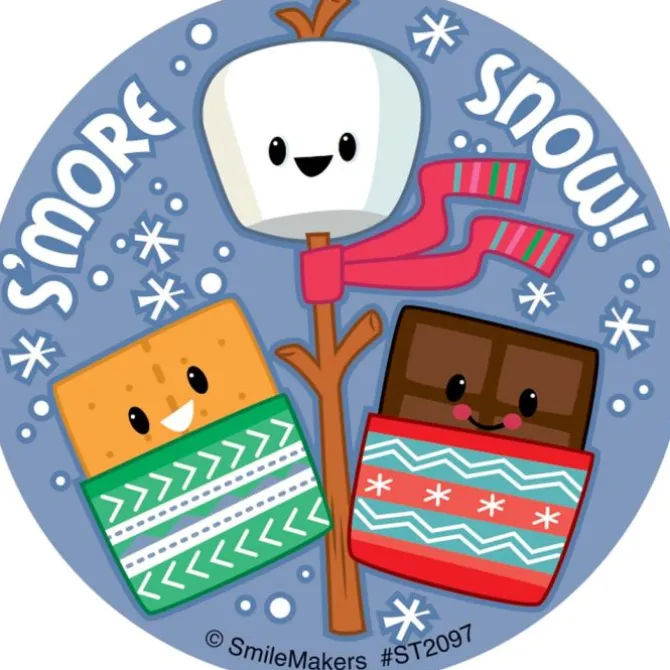 Winter S'mores Stickers