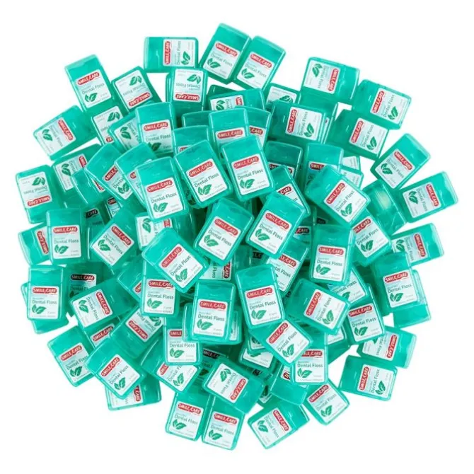 12 Yards Bulk SmileCare™ Waxed Mint Floss