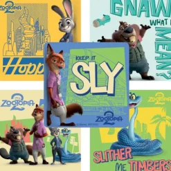 Zootopia 2 Movie Stickers